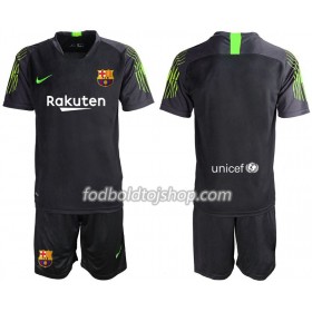 FC Barcelona Målmand Børn Udebane Fodboldsæt 2019-20 S/S (+ Korte bukser)